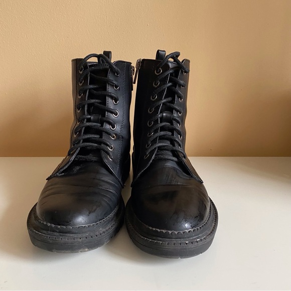 Steve Madden Combat boot - Vegan 'leather' - Picture 2 of 11